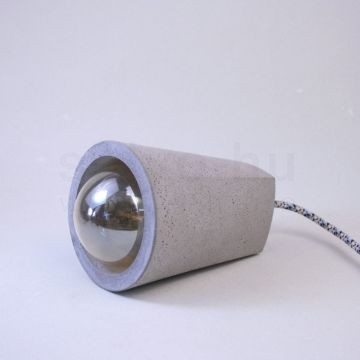 beton-fuggesztek-lampa-kis-buraval-szurke