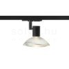 TRICA egyfázisú áramkörös sínre fekete 230V LED GU10 12W