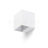 CARRE fali lámpa fehér 230V LED 2x3W IP54 3000K