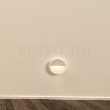 AQILA R fali lámpa fehér 230V LED 6W IP54 3000K