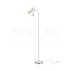 ROSITA állólámpa fehér/ezüstszürke  230V LED E27 11W