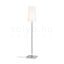 LULU állólámpa fehér/fekete króm 230V LED E27 8W