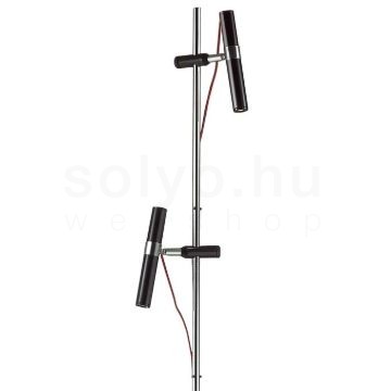 VIPER FL  fekete króm 230V LED 2x3W 60°  3000K