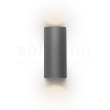 ZACK II antracitszürke 230V LED 2x3W 58° IP54 3000K