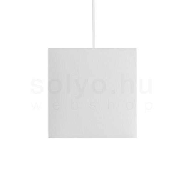 TEMPO 15/15 lámpabúra  Polycotton fehér/fehér PVC  max. 28W