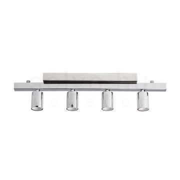 RALLONG IV mennyezeti lámpa alap  króm 230V LED E27 4x15W