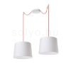KOMBIX 2 függesztő készlet KA+PK+KF   230V LED E27 2x15W