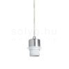 MORE 80 mennyezeti függőlámpa alap  króm 230V LED E27 3x15W