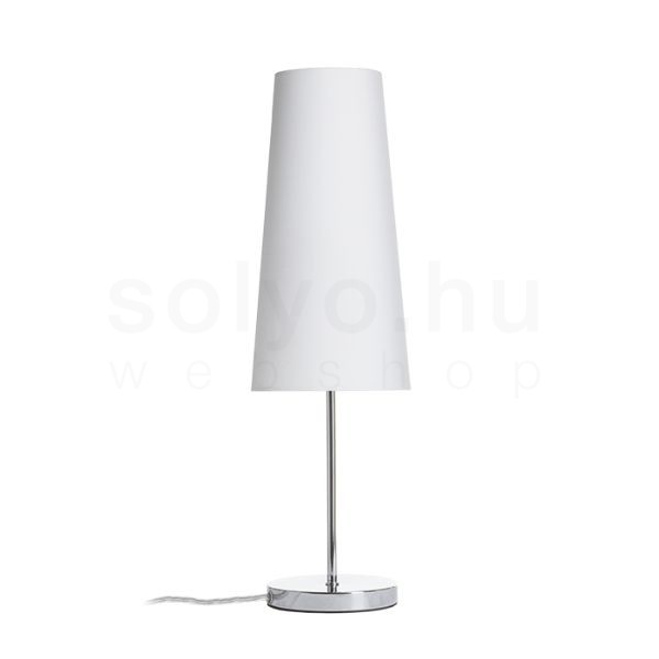 CONNY 15/30 asztali lámpaernyő Polycotton fehér/fehér PVC max. 23W