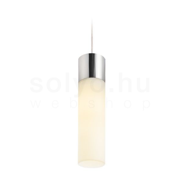 EIGHT függő lámpa  opál üveg/króm 230V LED E27 11W