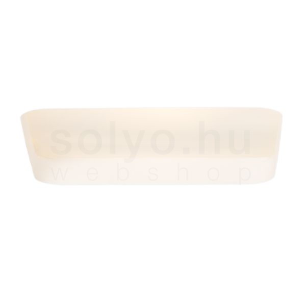 MIA SQ süllyesztett lámpa  gipsz/szatén üveg 230V LED E27 2x11W