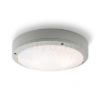 SONNY mennyezeti lámpa ezüstszürke  230V LED E27 2x15W IP54