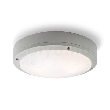 SONNY mennyezeti lámpa ezüstszürke  230V LED E27 2x15W IP54
