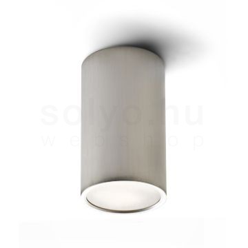 MEA mennyezeti henger alakú lámpa  szálcsiszolt alumínium 230V LED E27 15W