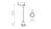 ELISA három áramkörös sínre FEKA+FEK+FEKKF   230V LED E27 15W