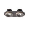 SHARM R II süllyesztett lámpa barna/gyöngyházarany  230V LED 2x10W 24°  3000K