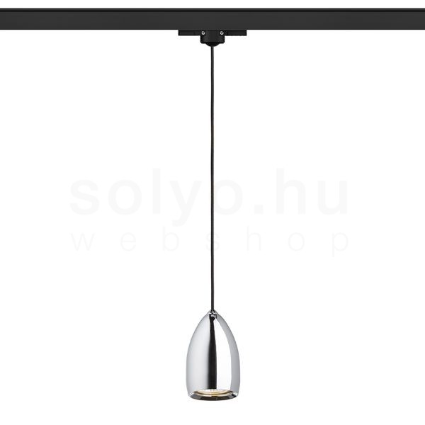 BABADES három áramkörös sínre  króm 230V GU10 35W