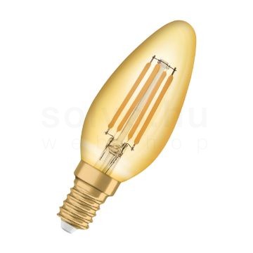 OSRAM Vintage gyertya alakú izzó   230V E14 LED EQ35  2400K