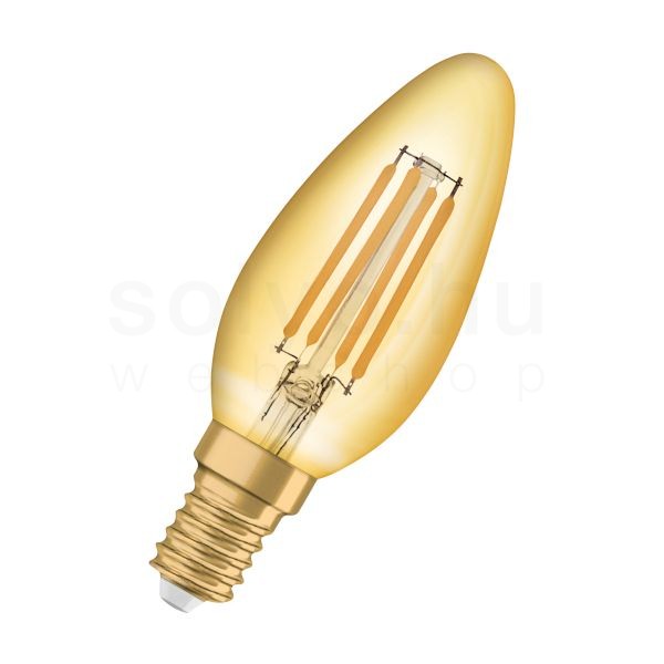 OSRAM Vintage gyertya alakú izzó   230V E14 LED EQ35  2400K