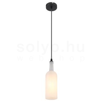 Borosüveg függeszték lámpa LEVITO