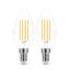 2 DB.LED Filament Canlde C35 7W E14 360° 2700K (806 lumen) szabályozható