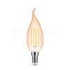 LED Filament Amber Gyertya FL C35 4W E14 320° 1800K (300 lumen) dimm.