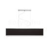 LOPE 120/22 lámpabúra Polycotton fekete/fehér PVC max. 23W