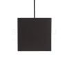 TEMPO 15/15 lámpabúra Polycotton fekete/fehér PVC max. 28W