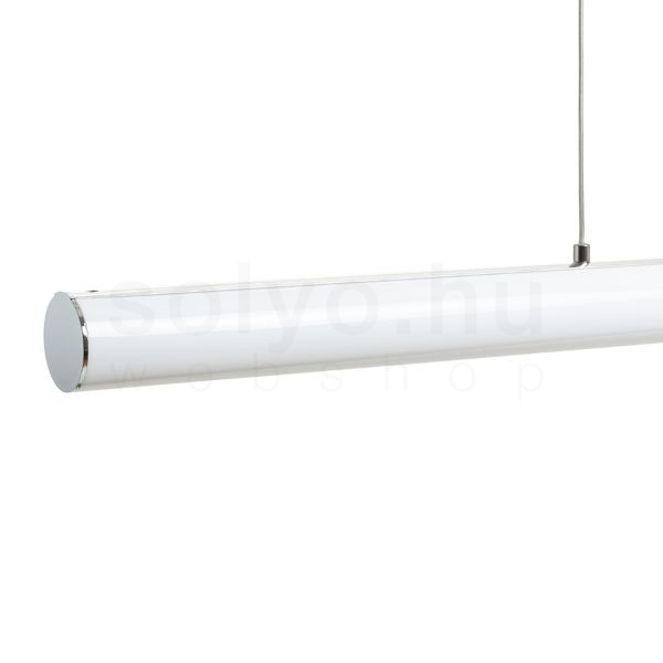 RIVIER LED I függő lámpa króm/tej akril 230V LED 24W 3000K
