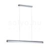 RIVIER LED I függő lámpa króm/tiszta akril 230V LED 24W 3000K
