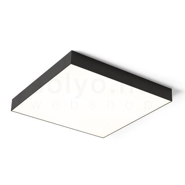 LARISA SQ 60 DIMM mennyezeti lámpa fekete 230V LED 100W 3000K 4000K 6500K