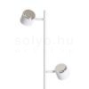 NOVA II állólámpa fehér króm/tej akril 230V LED 2x3.5W 3000K
