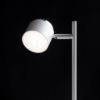NOVA asztali lámpa fehér króm/tej akril 230V LED 4.2W 3000K