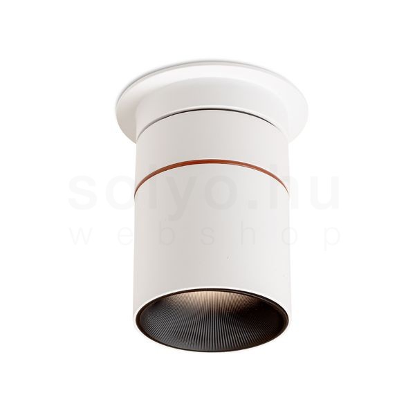 AUGUSTA süllyesztett lámpa fehér/fekete  230V LED 12W 36°  3000K