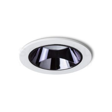 ANSEL süllyesztett lámpa fehér fekete króm 230V LED 12W 60°  3000K