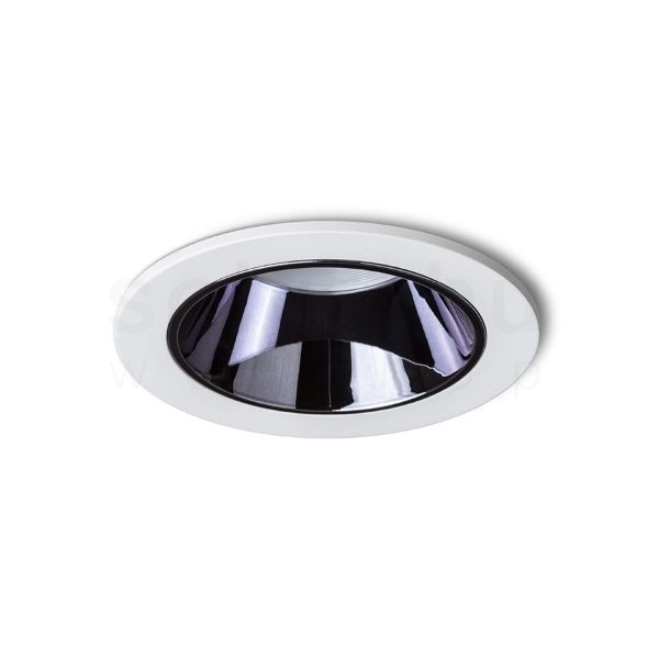 ANSEL süllyesztett lámpa fehér fekete króm 230V LED 12W 60°  3000K