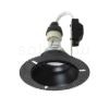 IPSO R IP65 süllyesztett lámpa fekete 230V LED GU10 9W IP65
