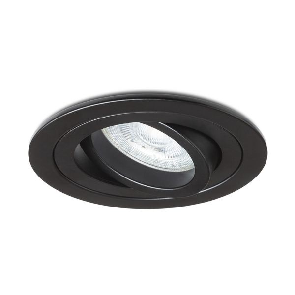 PASADENA GU10 R  süllyesztett lámpa fekete  230V LED GU10 7W