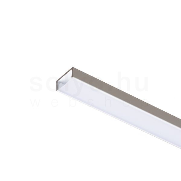 LED PROFILE G felületre szerelhető 1m fehér matt akrilát/alumínium 