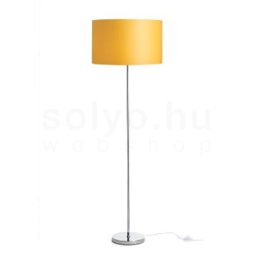 NYC/RON 40/25 állólámpa  Monaco galamb szürke/ezüst PVC/króm 230V LED E27 15W