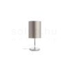 NYC/RON 15/20 asztali lámpa  Monaco petróleum kék/ezüst PVC/nikkel 230V LED E27 15W