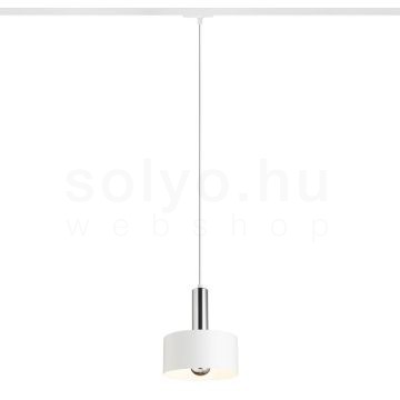 GIULIA 20 egy áramkörös sínre fehér króm 230V LED E27 15W