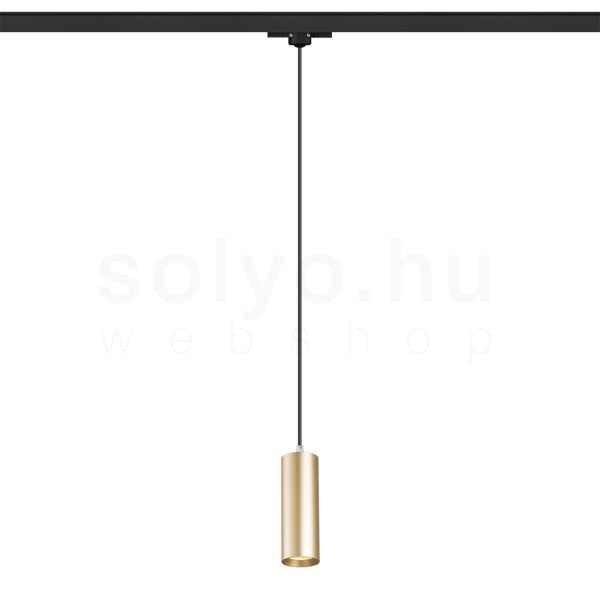 MAVRO három áramkörös sínen függő lámpa aranysárga  230V LED 12W 38°  3000K