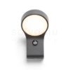 ELIA PIR fali lámpa antracitszürke 230V LED 9W IP44 3000K