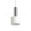 GIULIA 12 függő lámpa fehér króm 230V LED E27 11W