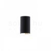 RON W 15/25 fali lámpa Polycotton fekete/fehér PVC 230V LED E27 15W