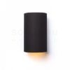 RON W 15/25 fali lámpa Polycotton fekete/fehér PVC 230V LED E27 15W