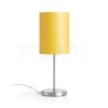 NYC/RON 15/20 asztali lámpa Chintz sárgabarack/króm 230V LED E27 15W