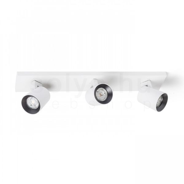 KENNY III felületre szerelhető fehér/fekete  230V LED GU10 3x8W