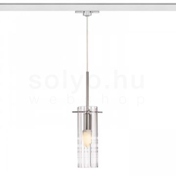 GIFT háromfázisú áramkörös sínre  tiszta üveg 230V LED E14 6W